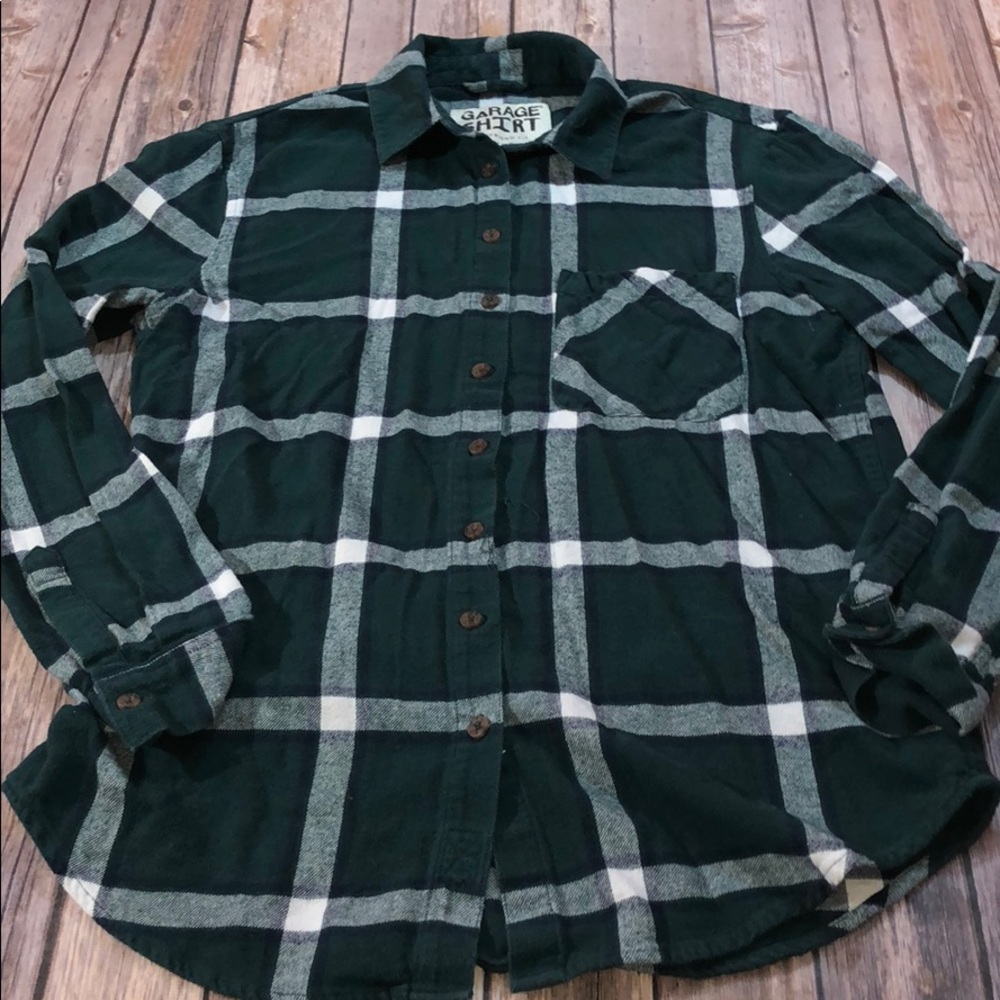 Women’s Green Flannel - Picture 1 of 2